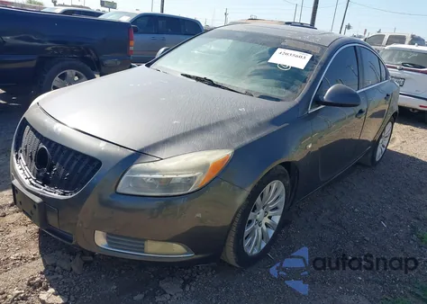 2011 Buick Regal Cxl Russelsheim из США, поврежденный, VIN W04GU5GC6B1010104